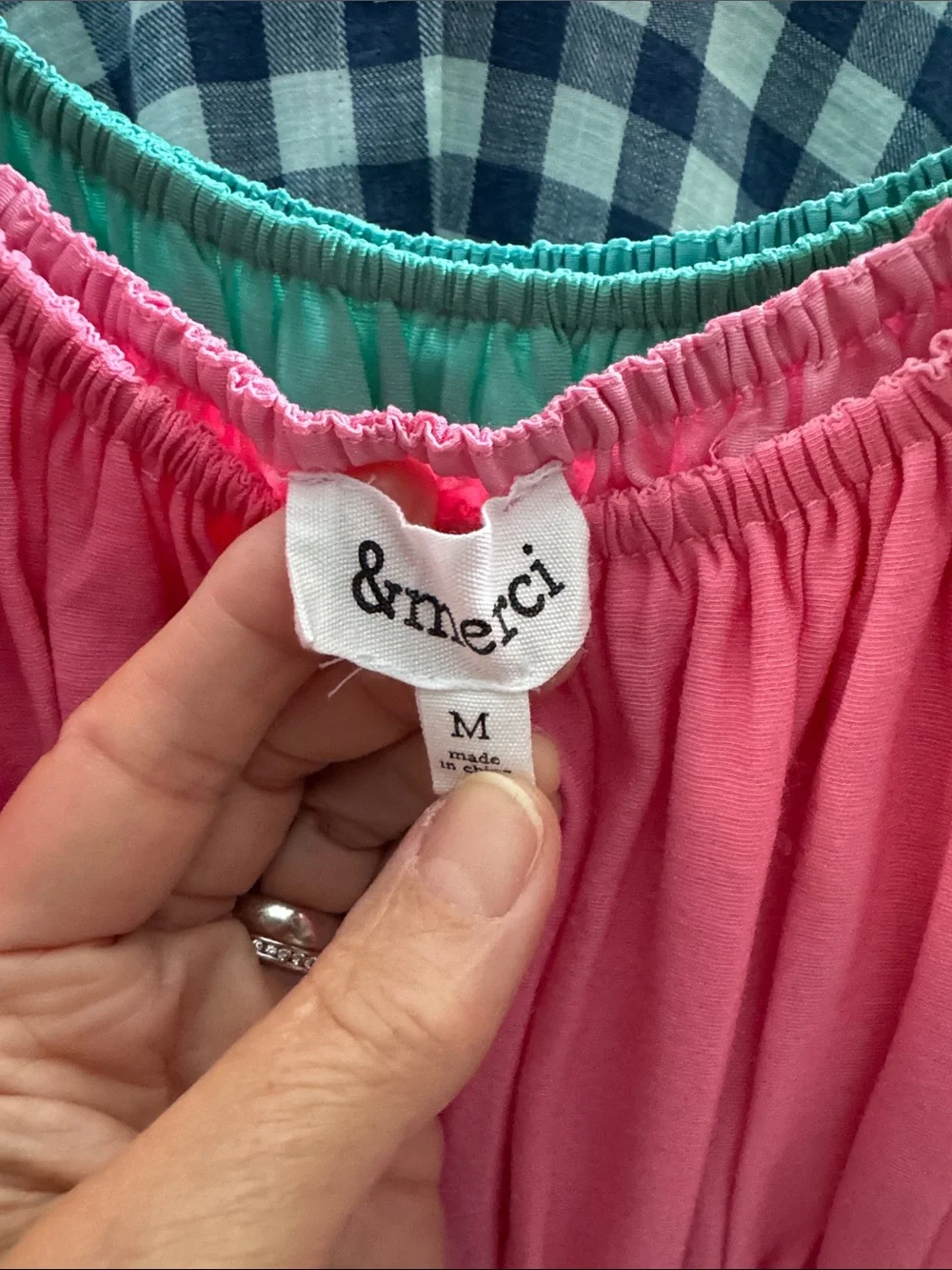 Pink Puff-Sleeve MINI Dress - - Picture 2 of 3